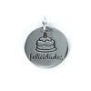 Colgante plata My life felicidades-0