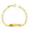 Pulsera oro 18k esclava bebé