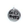 Colgante plata My life Be Happy