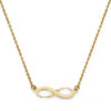 Collar oro 18 k infinito