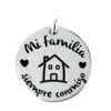 Colgante plata My life Familia