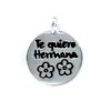 Colgante plata My life Hermana