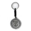 Llavero acero Peace