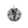 Colgante plata My life hada de la suerte