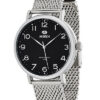 Reloj Marea hombre negro de la colección retro