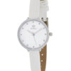 Reloj Marea mujer correa piel fina blanco