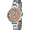 Reloj Marea Trendy acero purpurina cobrizo