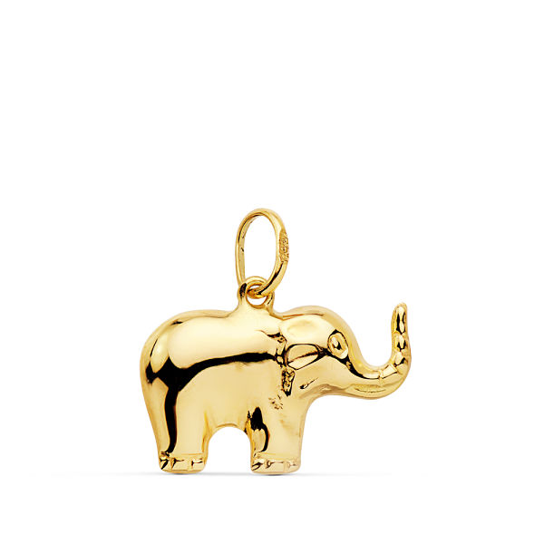 Colgante oro 18k elefante