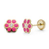 Pendientes oro 18k margarita dormilona