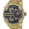 Reloj Marea Hombre dorado triple time